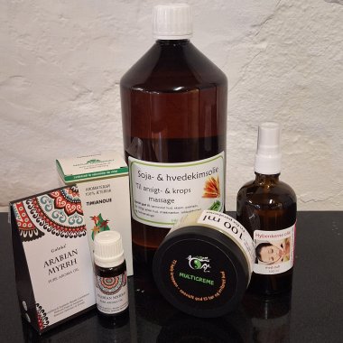 Olier, duftolier og creme m.m.