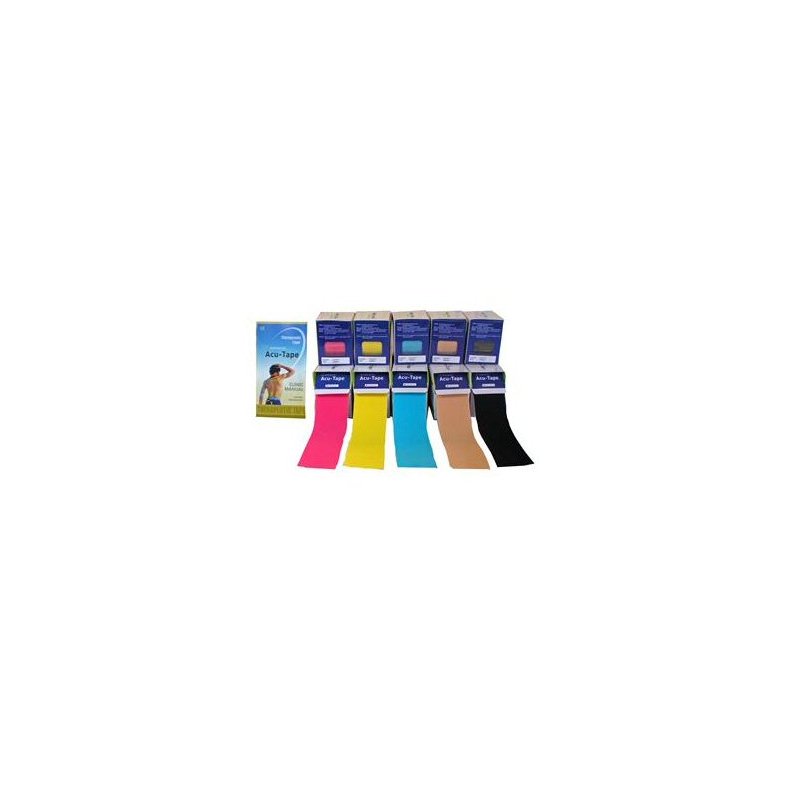 Acu tape/meridius i flere farver 5 cm x 5 meter