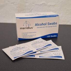 Disinfection, alkohol swab 70 % isopropyl