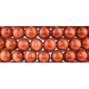 Armbnd guldsten 6mm.