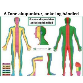 6 Zone akupunktur, ankel og hndled