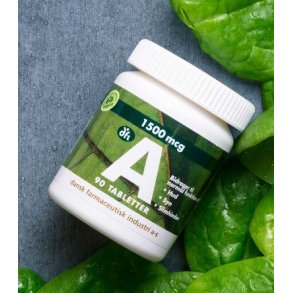 A-vitamin 1500 90 stk. vegan. Berthelsen