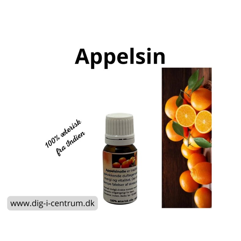 Orange/Appelsin 100% terisk olie