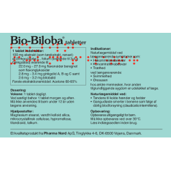 Bio-Biloba 180 stk. Pharma Nord