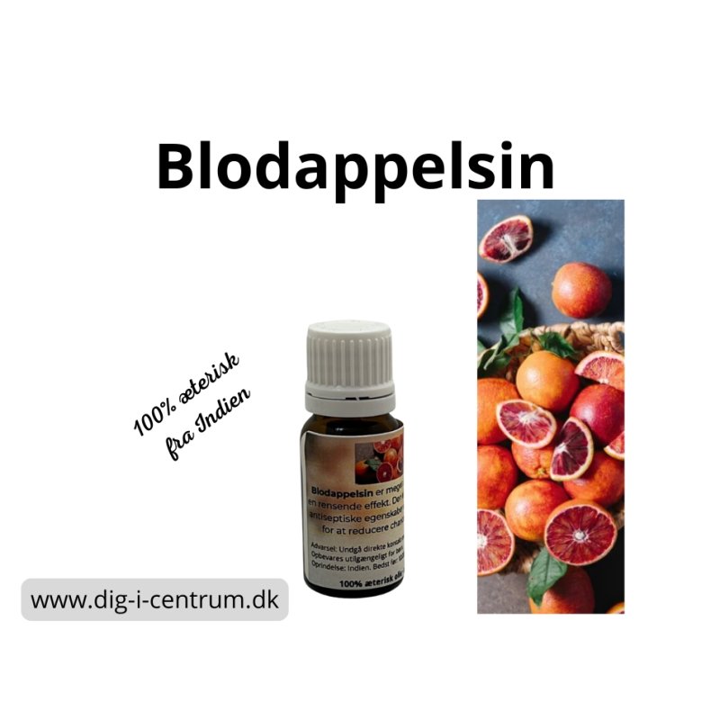 Blodappelsin 100% terisk olie