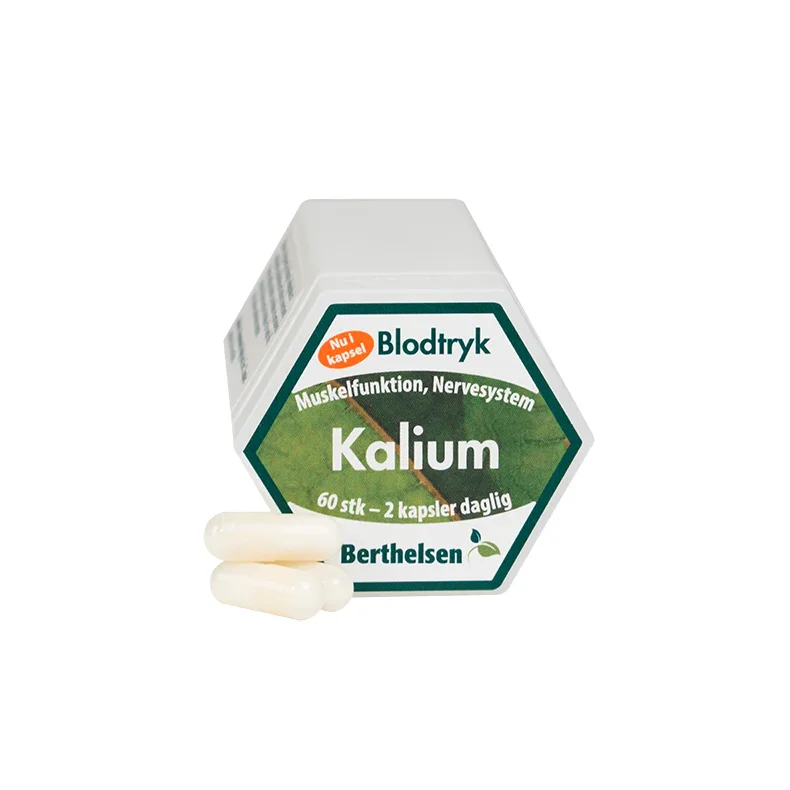 Kalium 60 stk. Vegan, Berthelsen
