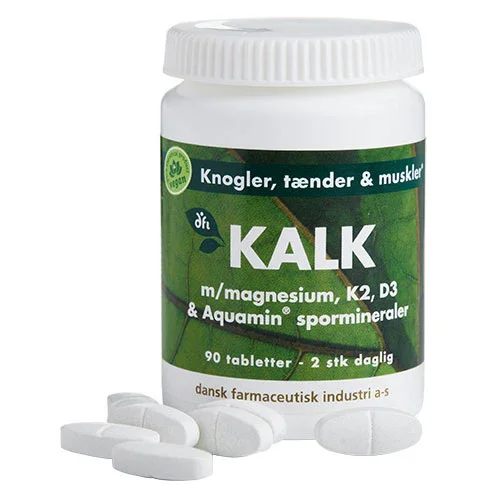 Kalk 90 stk. Vegan. Berthelsen - Kosttilskud, vitaminer, mineraler m.m ...