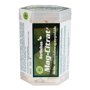 Mag-Citrat 120 stk. vegan. Berthelsen