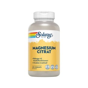 Magnesium citrat 270 stk. - Solaray