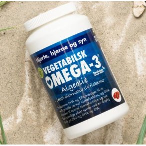 Omega 3 algeolie 180 stk. - de gr�nne vitaminer - vegetabilsk 