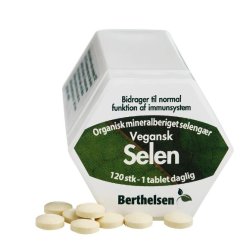 Selen 120 stk. vegan. Berthelsen