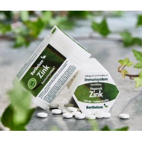 Zink 20 mg.  � vegansk, Berthelsen - vegetabilsk 