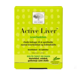 Active Liver 30 stk. Leverfunktion. NEW NORDIC