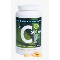 C-vitamin syresvag 500mg. 240 stk. vegan. Berthelsen