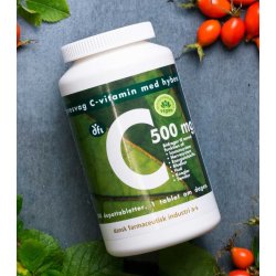 C-vitamin syresvag 500mg. 240 stk. vegan. Berthelsen