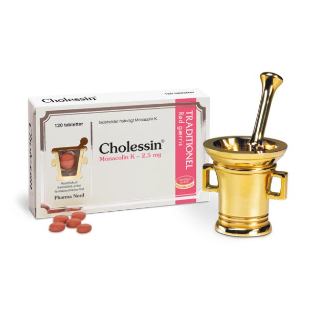 Cholessin Rd grris - Naturlig kolesterolkontrol