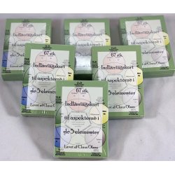 Indlringskort til de 5 elementer (67 kort)