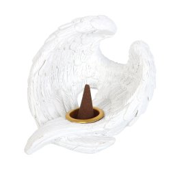 angel wing incense cone burner - engelvinger med duft kegle