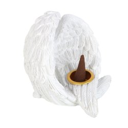 angel wing incense cone burner - engelvinger med duft kegle