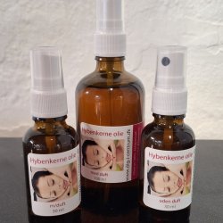 Hybenkerneolie koldpresset incl. pumpe