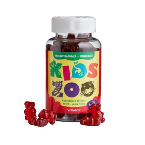 Kids zoo vitaminer + mineraler kosttilskud til brn