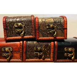 Skattekiste til krystaller, incl. ass. minikrystaller