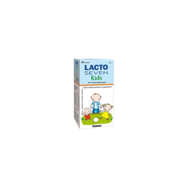 LactoSeven Kids - 50 tabletter