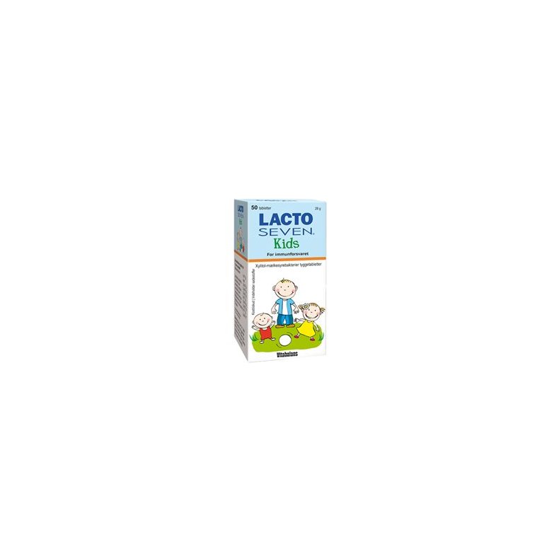 LactoSeven Kids - 50 tabletter