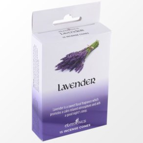 Incense Cones - Elements Lavender r�gelses kegle