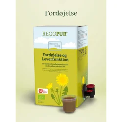 Fordjelse og Leverfunktion. Fermenteret mlkebtteekstrakt med mlkebtte bakterier. Herrens mark