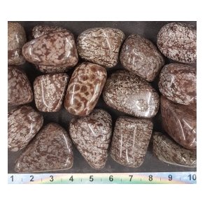 Obsidian snefnug brun - poleret krystaller