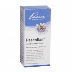 Pascoflair, ekstrakt af passionsblomst 30 tabletter