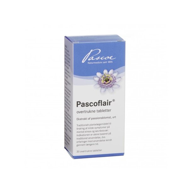 Pascoflair, ekstrakt af passionsblomst 30 tabletter