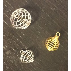 Spiral stenhus til krystaller