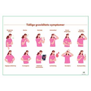 Tidlige tegn p� graviditet og kvindeligt hormon